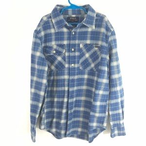 Polo Ralph Lauren Long Sleeve Shirt Sz 10/12 Lrg